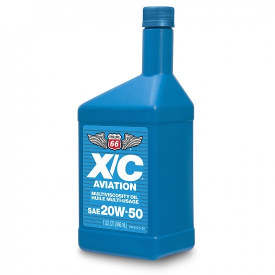 Phillips 66 X/C 20W-50 Aircraft Engine Oil